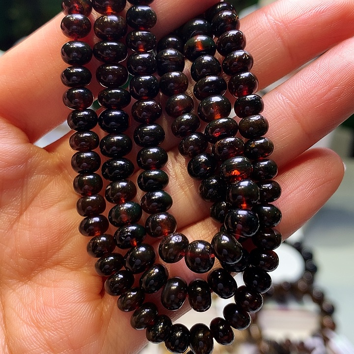 琥珀未镶嵌裸石抚顺琥珀6/车厘子血珀Y640