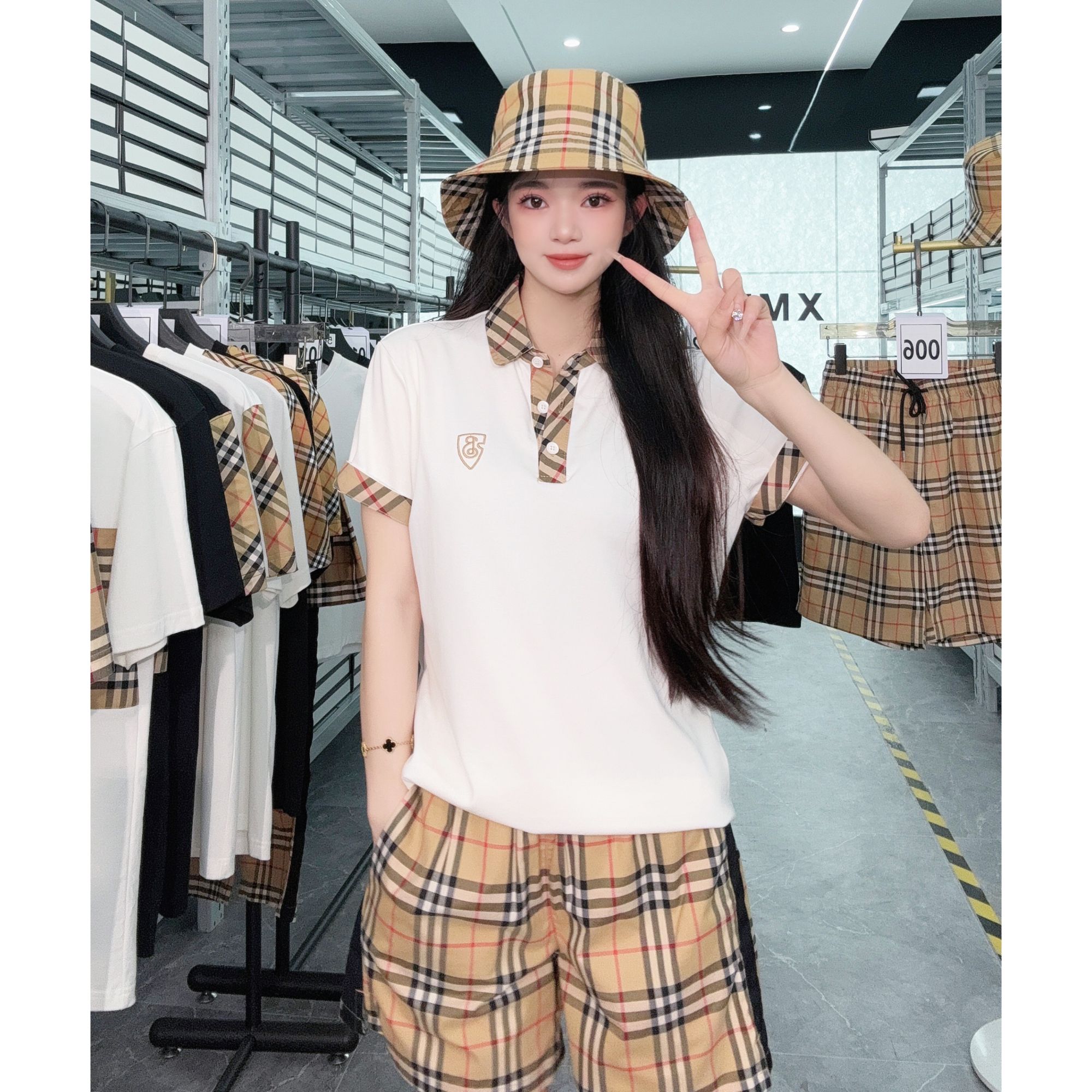 冰冰-2025盾牌POLO短袖女款