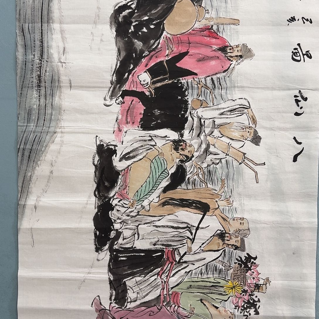 纯手绘国画作品作品