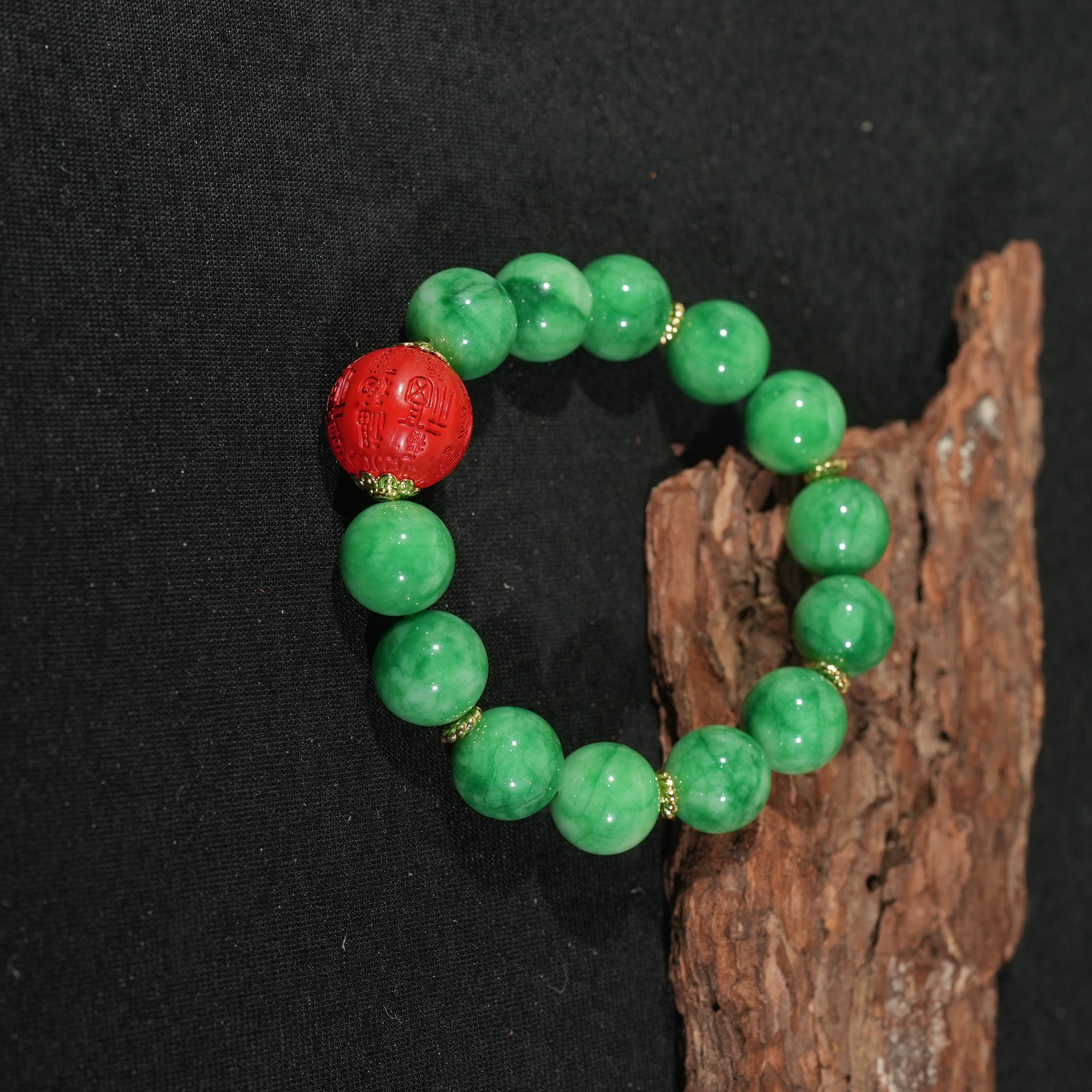 香港王老板-石英质玉手串4v43