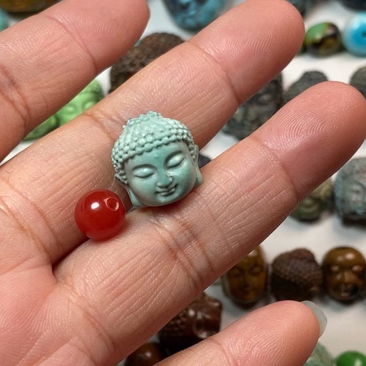 南红玛瑙未镶嵌颈饰