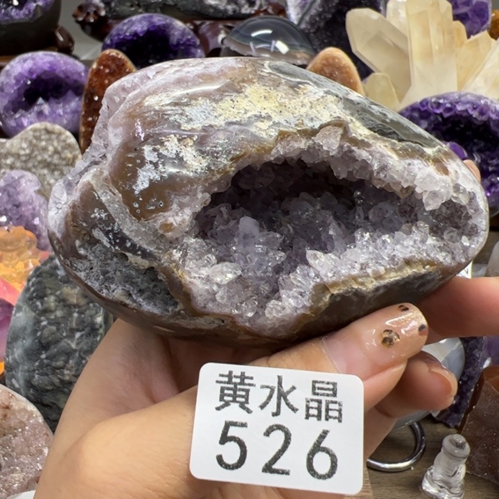 水晶珠宝半成品未镶嵌526