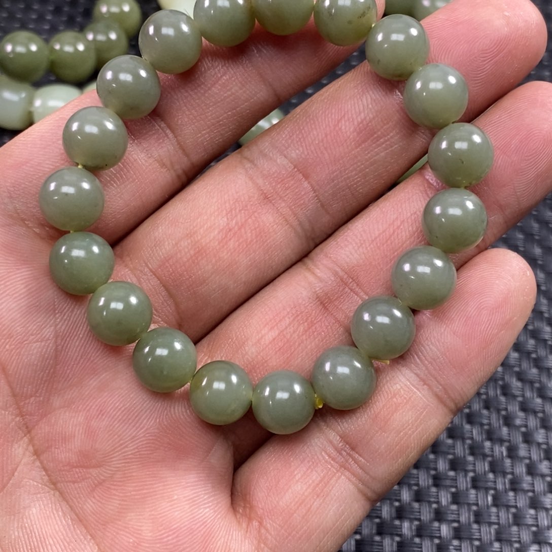 和田玉手链未镶嵌