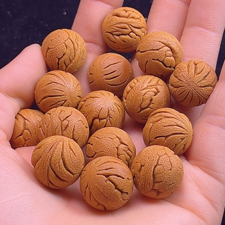 桃核吊坠博雅桃核17.5