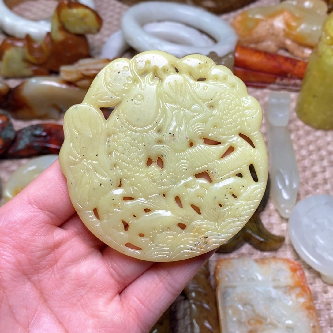 白玉菩提吊坠白玉菩提白玉菩提摆件