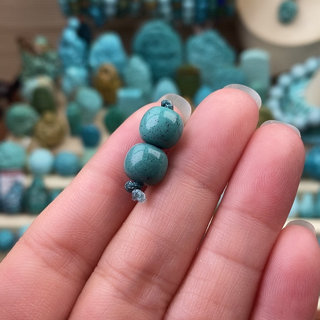 未镶嵌绿松石珠宝奇石8.8