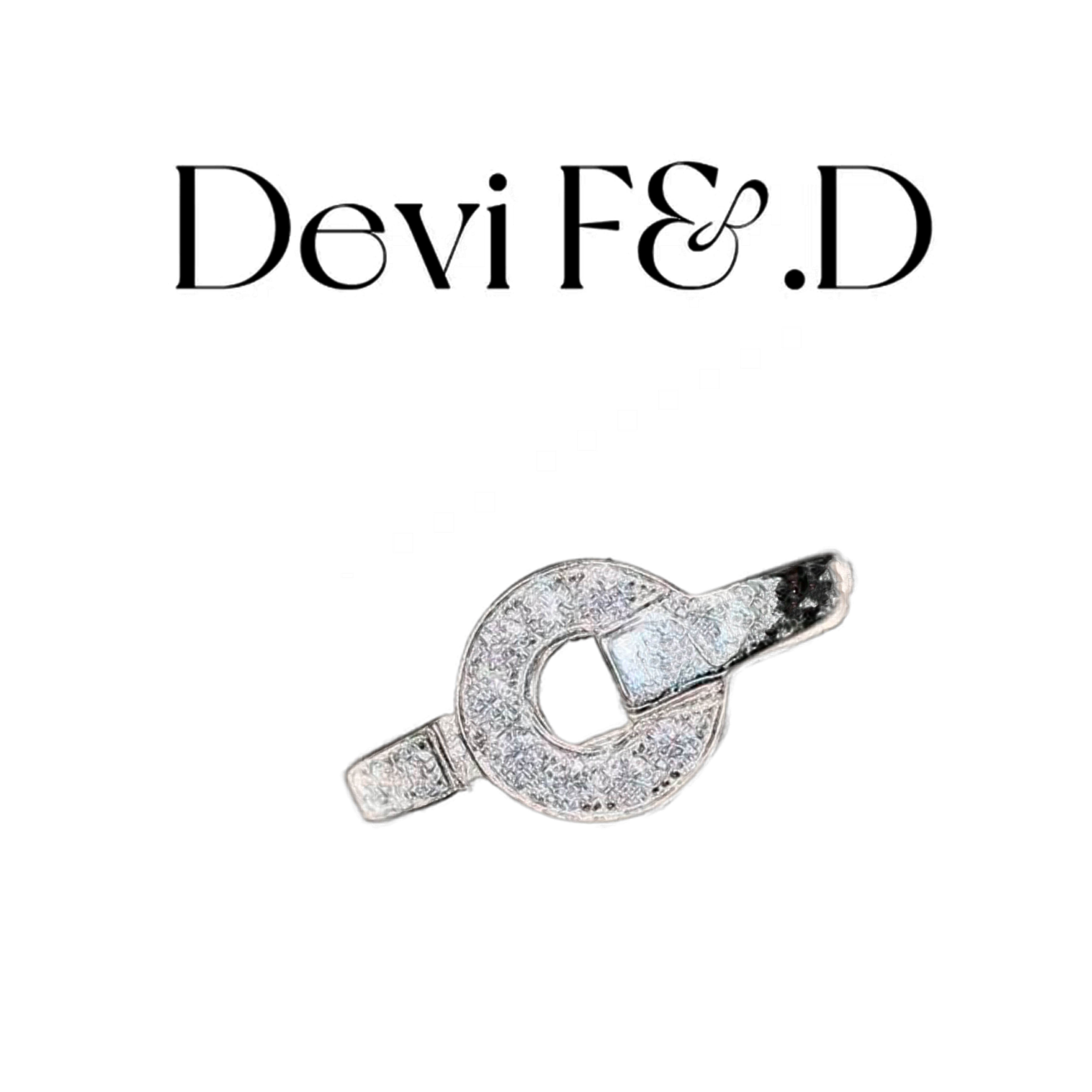 合金戒指 《黛》圆饼古钱币 戒指