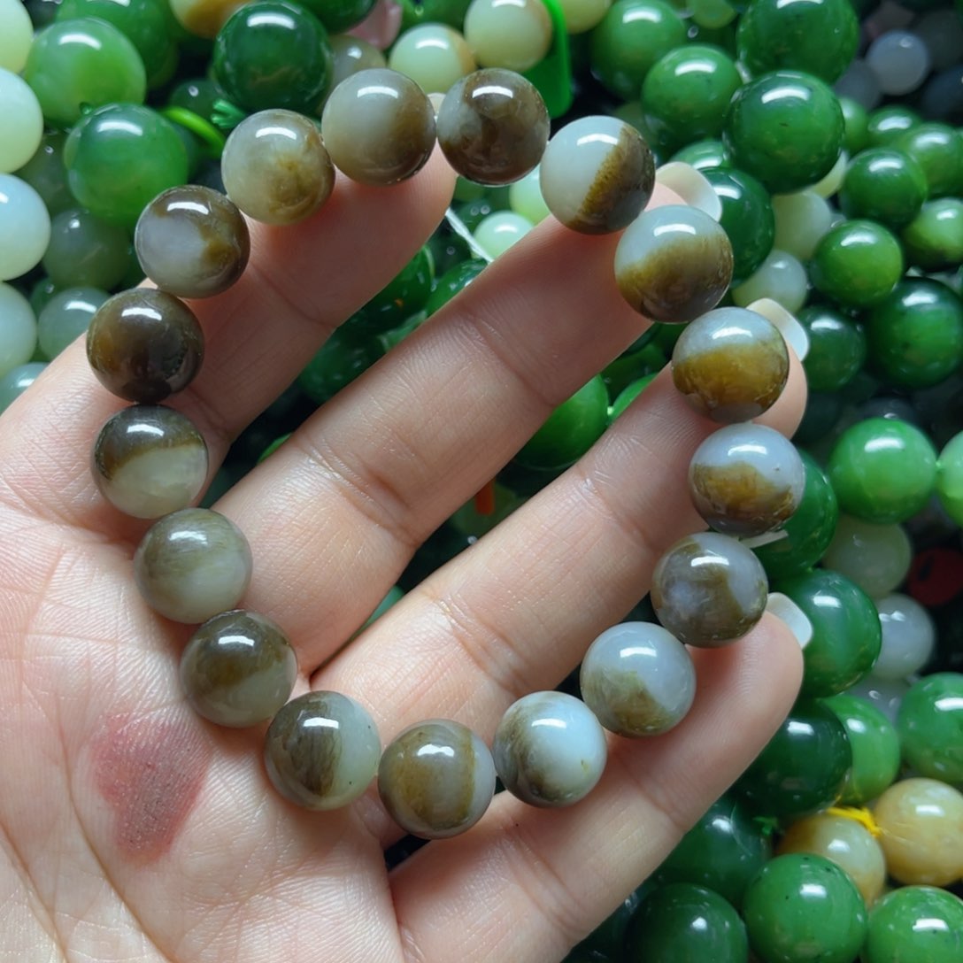 和田玉手链未镶嵌