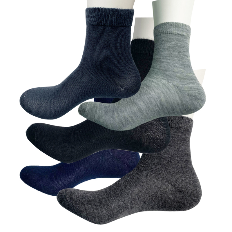 超细羊毛袜100羊毛薄款毛袜吸汗透气保暖舒服男女羊毛袜