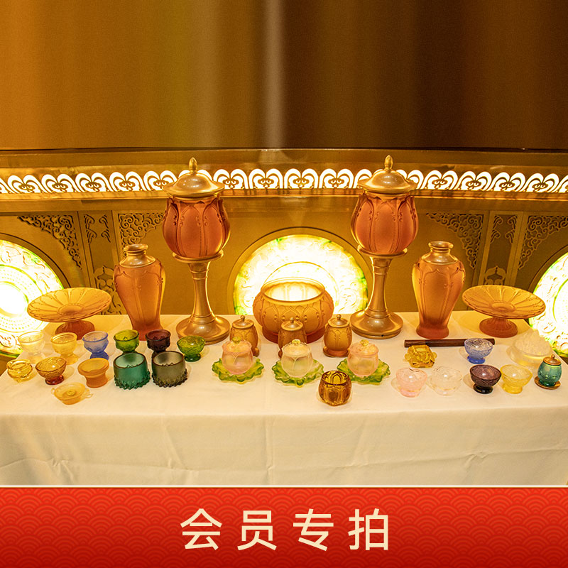 匠门匠门水晶琉璃摆件器具直播专享链接