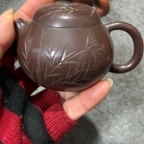 W***n紫砂茶壶陶瓷摆件爱好者摆件