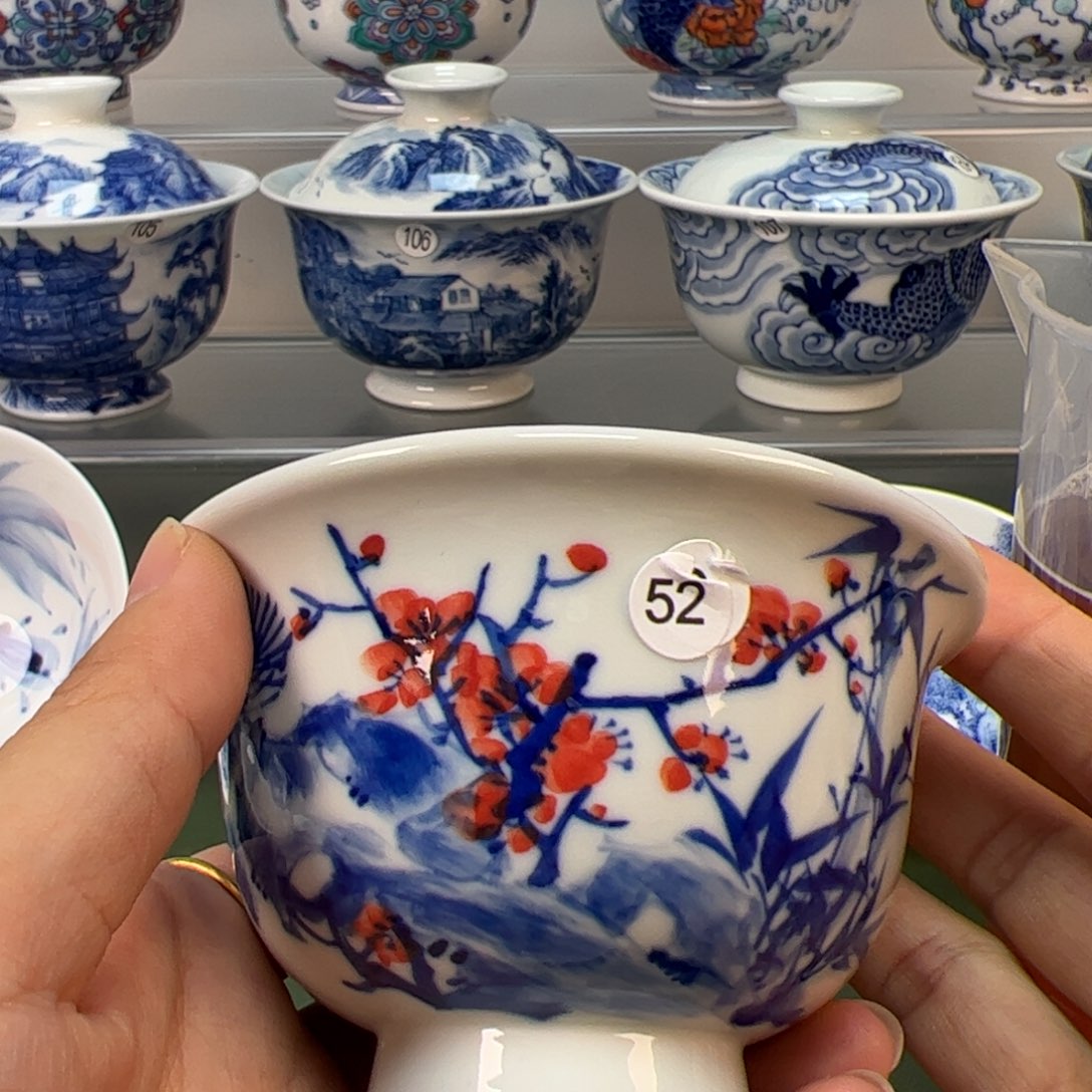 杯木木景德镇纯手绘茶具52