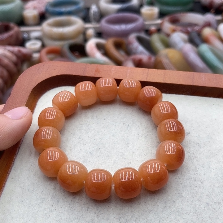 石英质玉圈口55未镶嵌