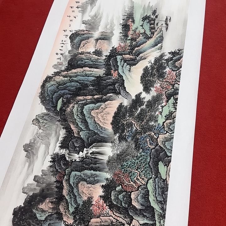 国画显示作品作品展示