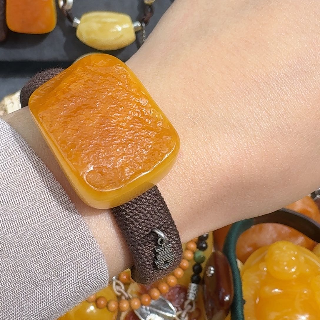 琥珀未镶嵌裸石你