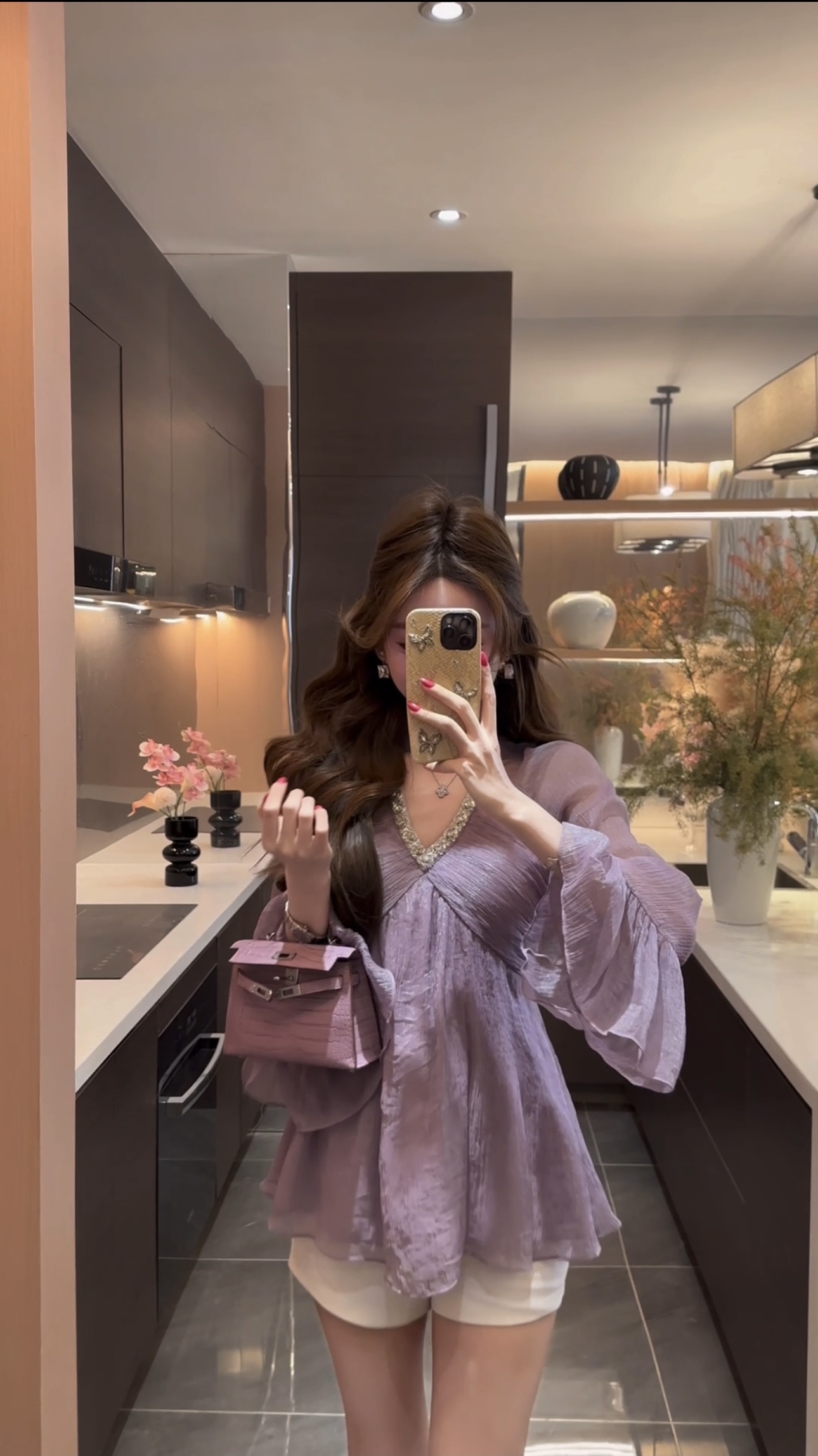 子芸定制【千金玛德琳】上衣JJC5SY0404A时尚长袖显瘦气质温柔收腰