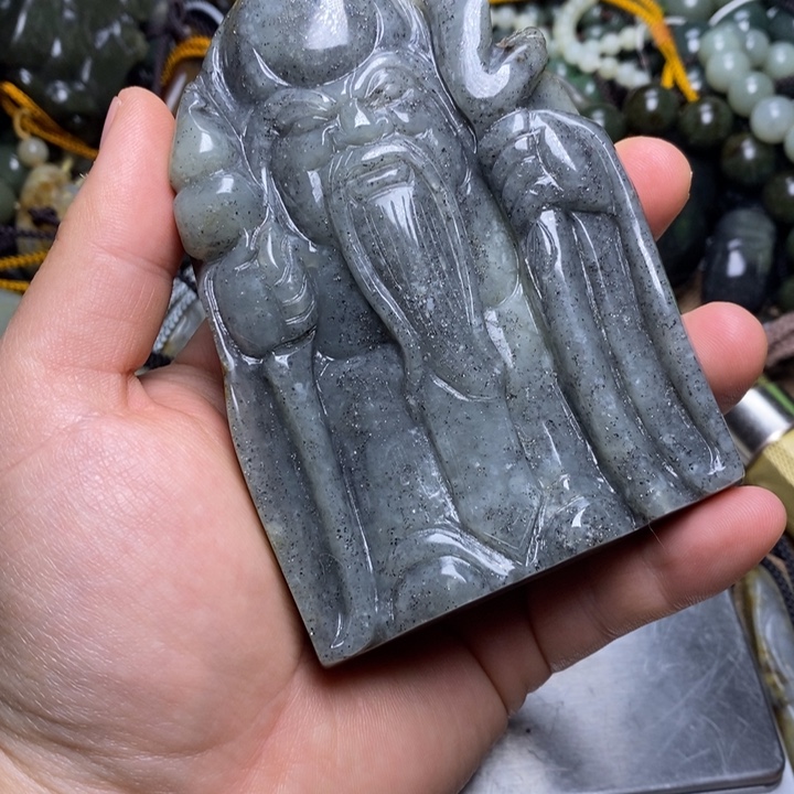 善***日和田玉未镶嵌挂件