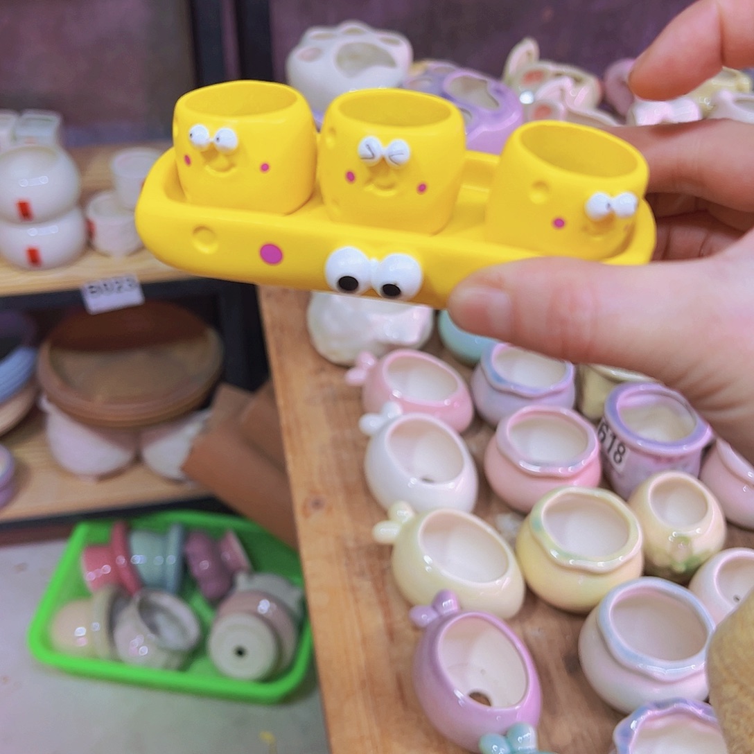 陶瓷花盆当场凑满12包邮