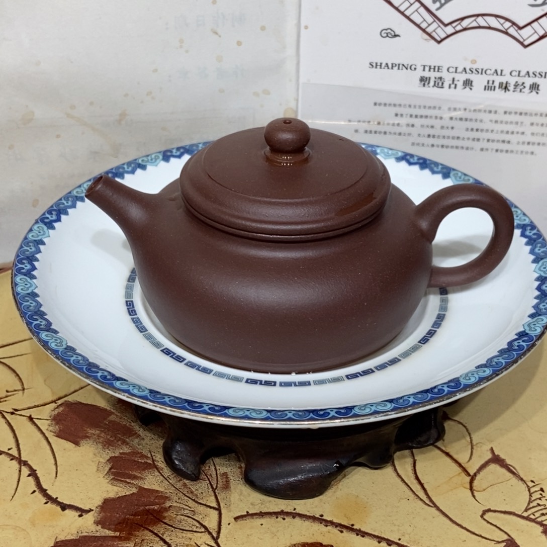 紫砂茶壶老底槽清150容量
