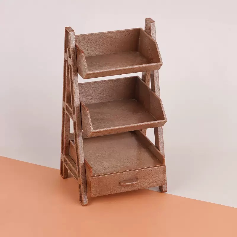 微缩食玩货架 展示架