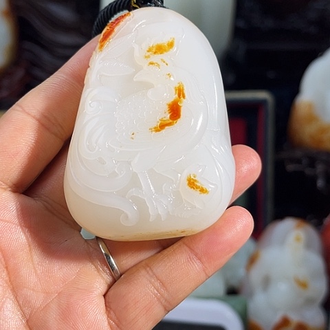 和田玉把件未镶嵌