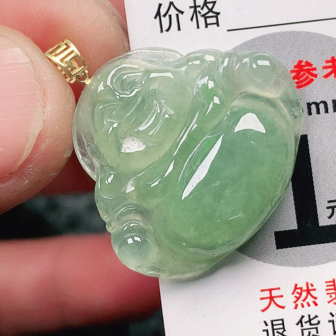 翡翠吊坠(不含链)未镶嵌