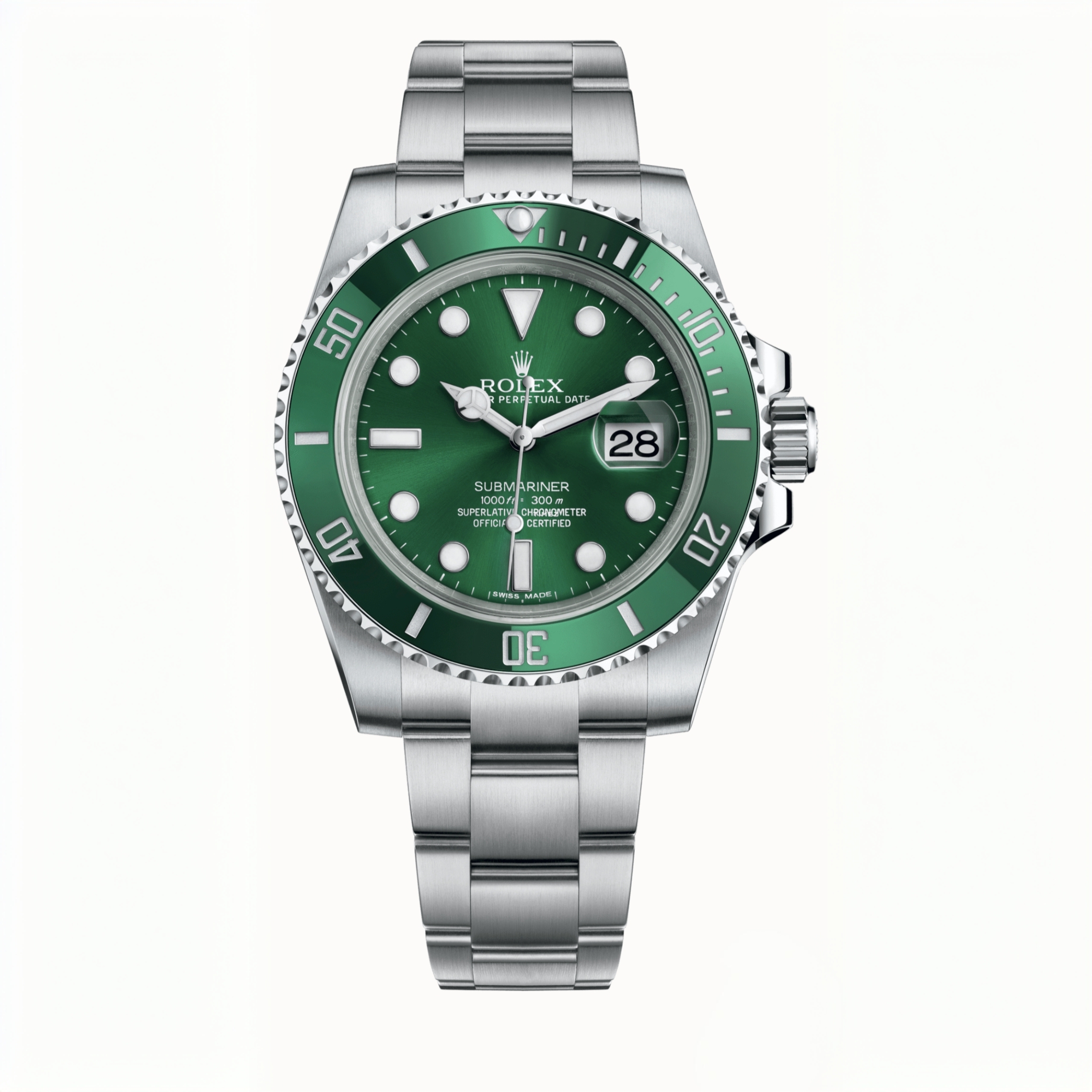99新 Rolex/劳力士 全套/潜航者/116610/二代绿水鬼/40表径