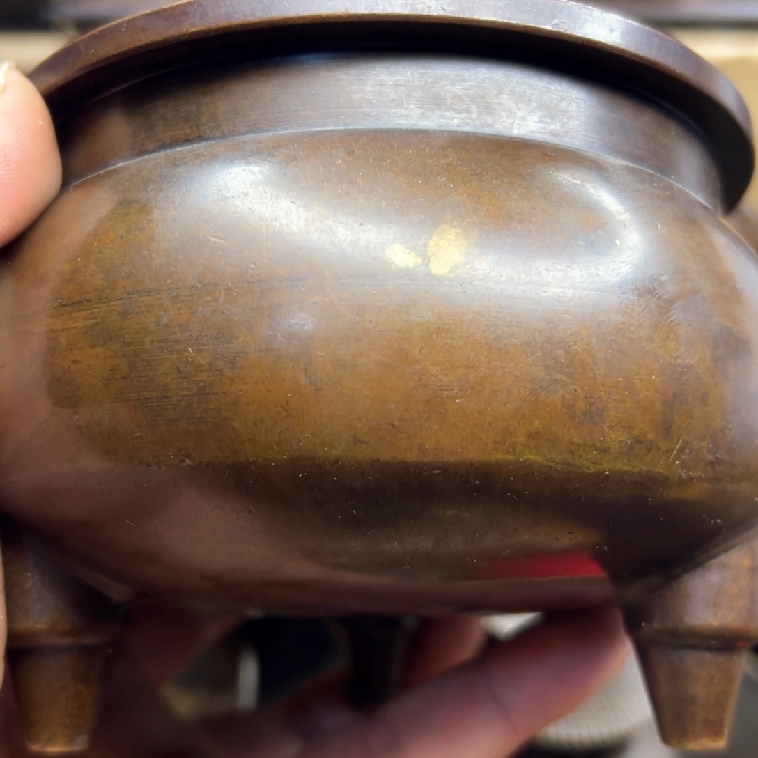 铜摆件欢迎欢迎你