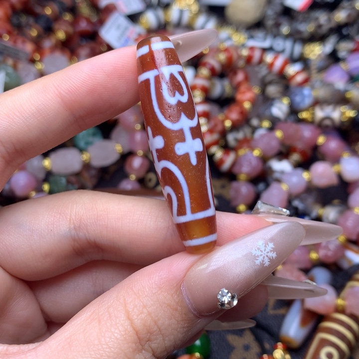 玛瑙/玉髓未镶嵌发一条