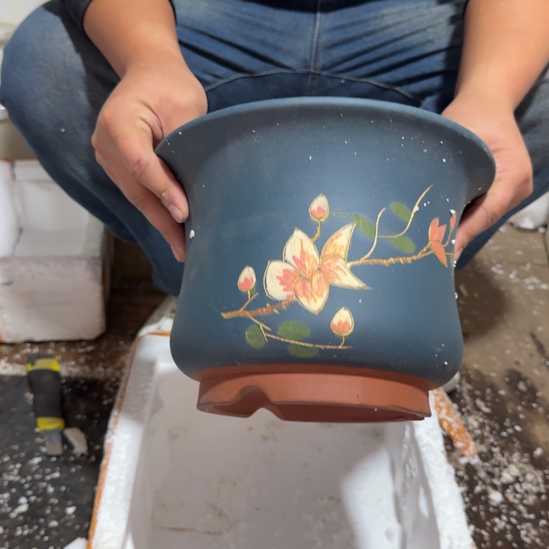 花盆紫砂口径20.15口径