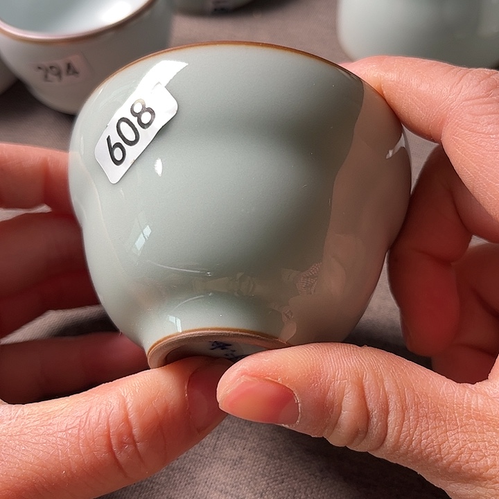 青宇不开片葫芦杯容量80毫升