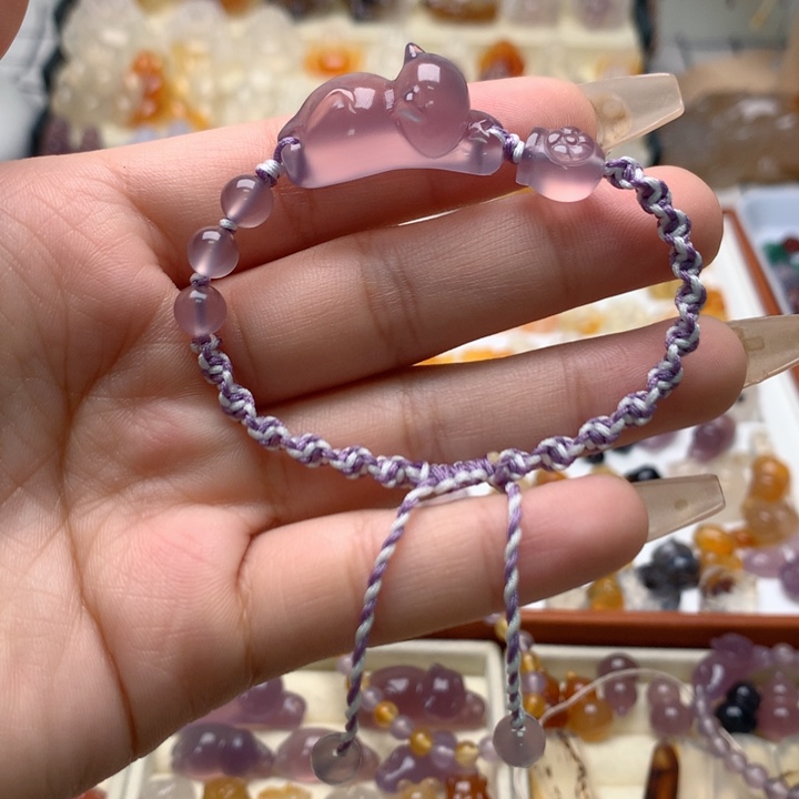 玛瑙/玉髓未镶嵌玛瑙手绳