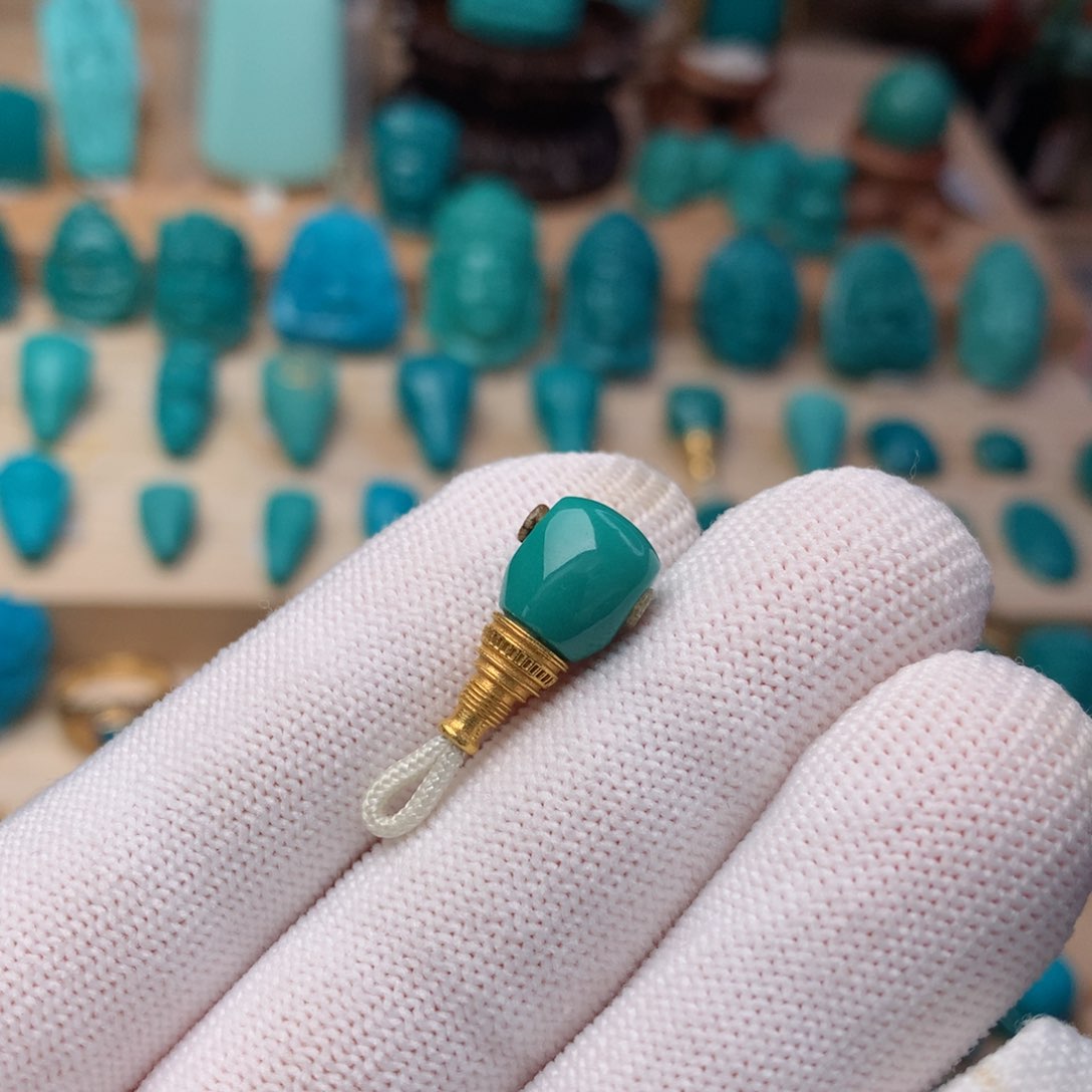 绿松石珠宝奇石未镶嵌f****5