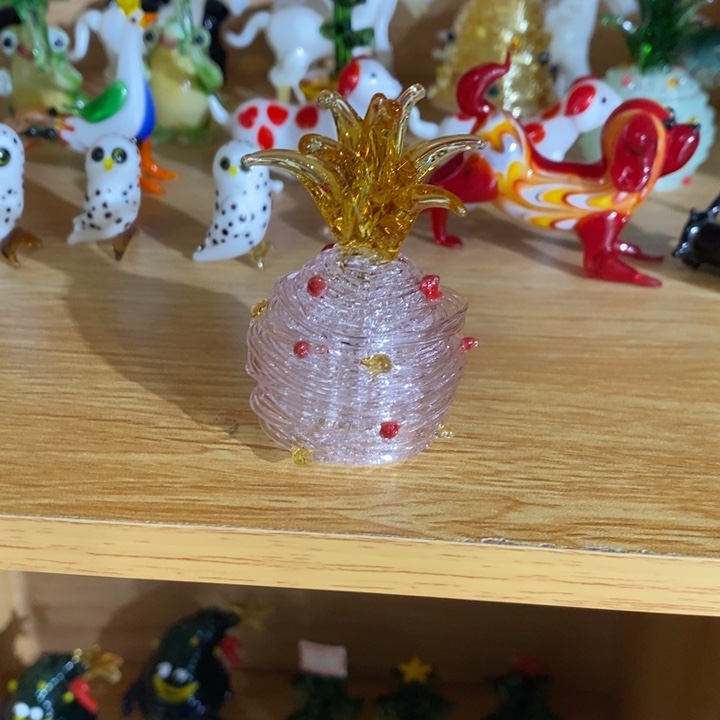 琉璃手工艺品琉璃菠萝