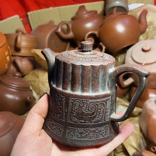 全手工制作宜兴紫砂壶