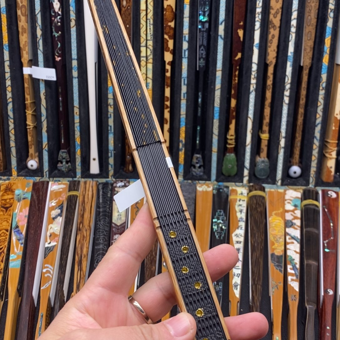 从***大扇子北斗七星文玩折扇