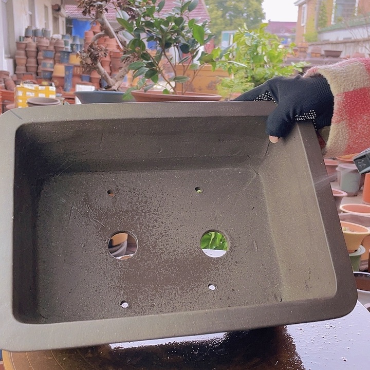 紫砂宜兴紫砂36蓝点菜马槽