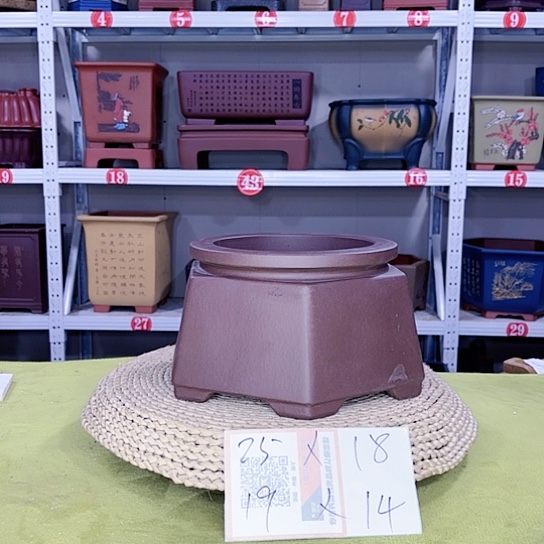 紫砂花盆宜兴紫砂厂