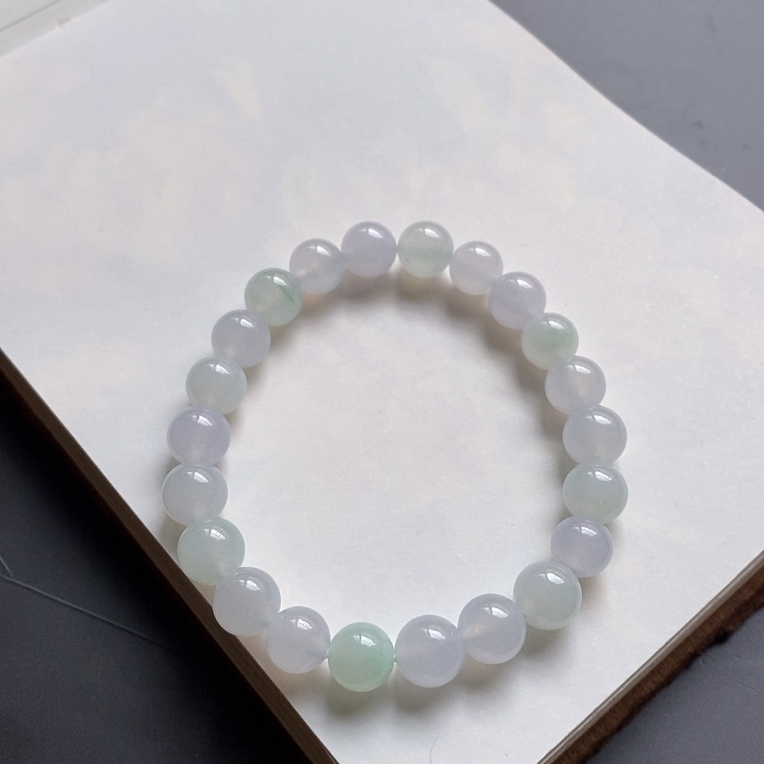 翡翠颈饰未镶嵌底色手串