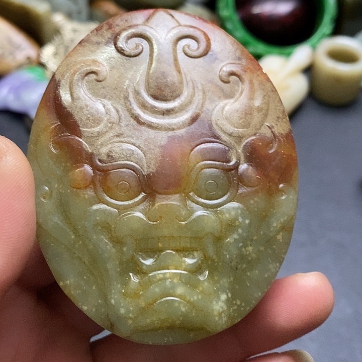 吊坠白玉菩提挂件
