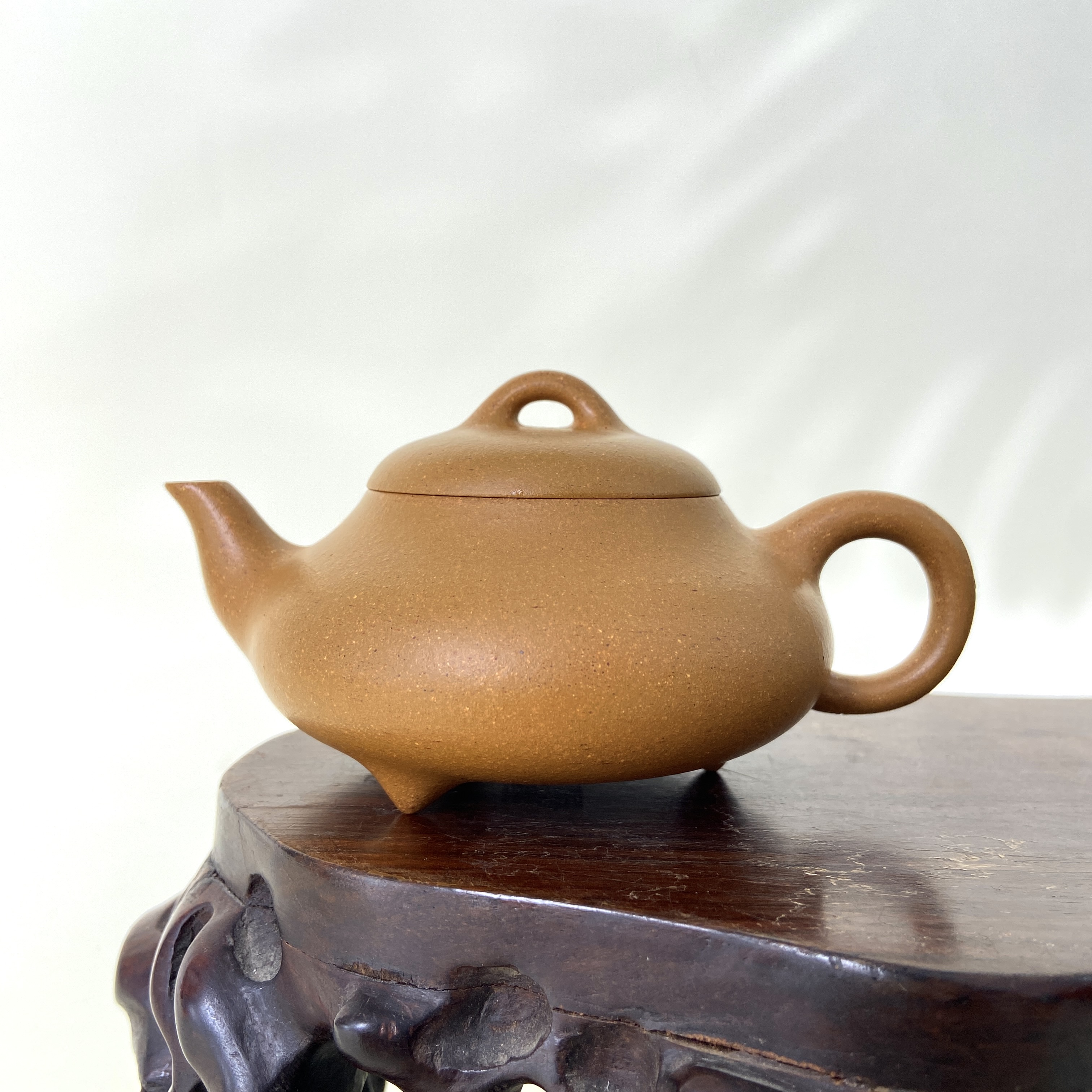  宜兴手工紫砂陶 （万旭霞）160cc茶壶GS4208-42