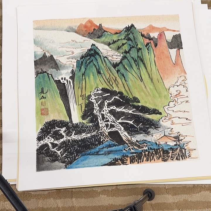 国画花鸟等多种鸟类的50.50