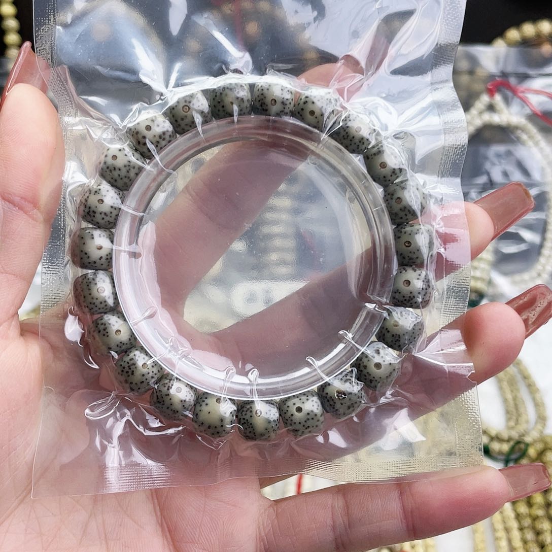 10×9单圈桶珠原生态石玉料（福利）