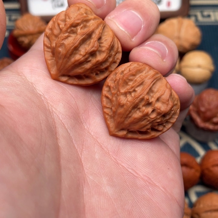 文玩核桃把件红桃A