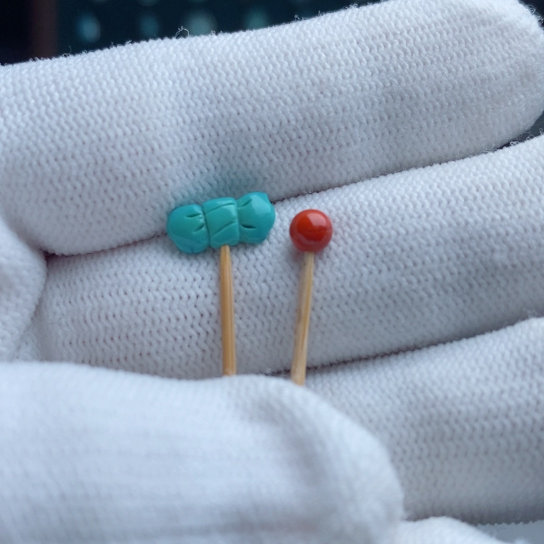 南红玛瑙颈饰未镶嵌