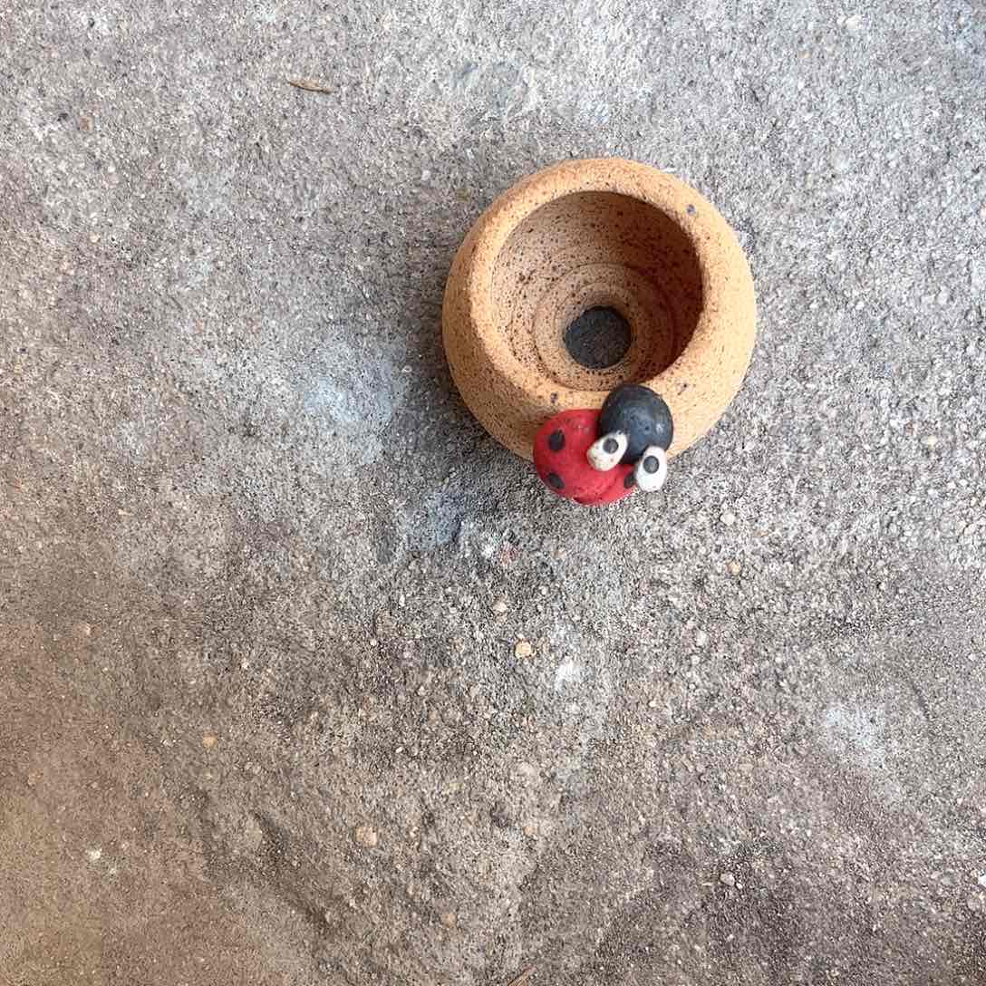 泥塑山**里古镇炻陶花盆