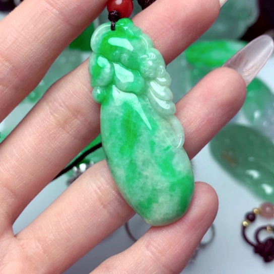 翡翠吊坠(不含链)未镶嵌