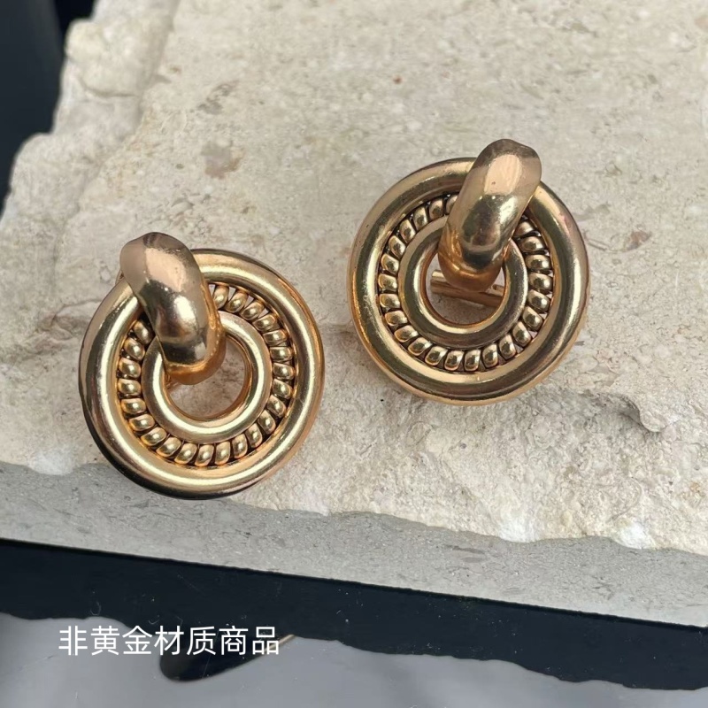 铜合金 乔治耳钉 J227