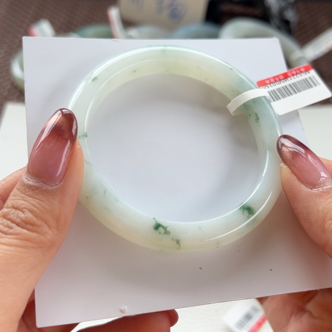 翡翠手镯未镶嵌17号54.5