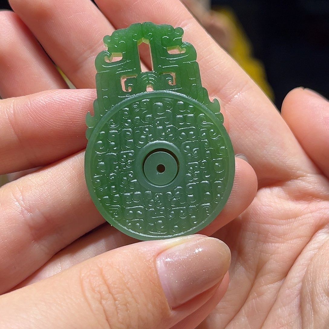 和田玉（碧玉）未镶嵌颈饰